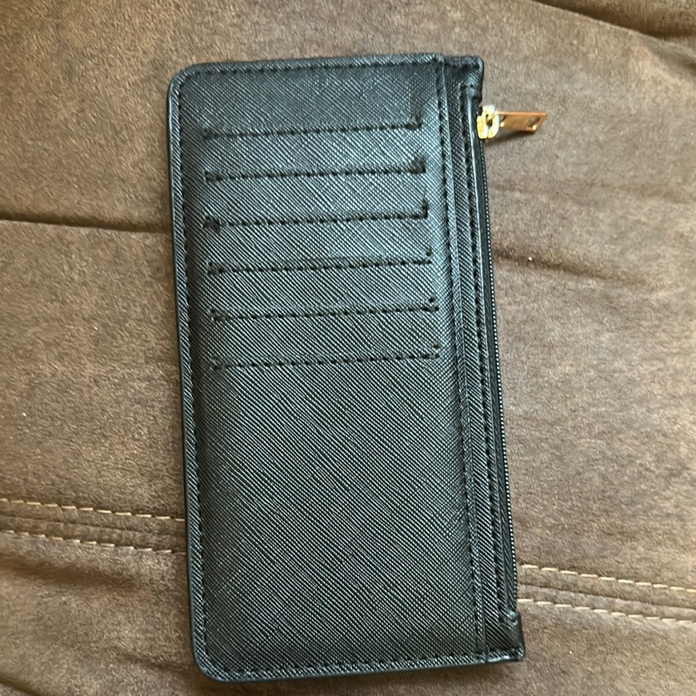 Black Leather Men's Wallet